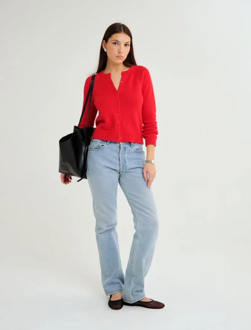 Seabrook Cardigan | Rose sold by Rumored