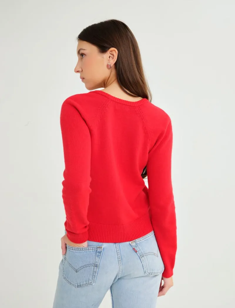 Seabrook Cardigan | Rose sold by Rumored product image thumbnail 4