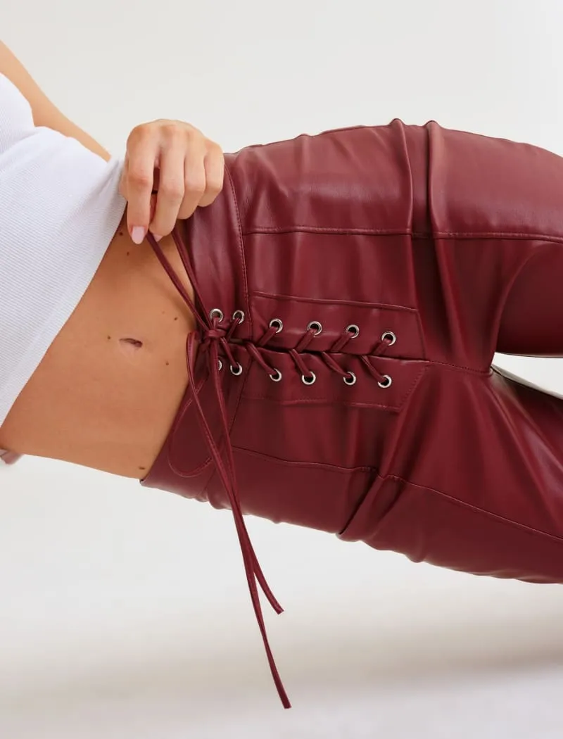 Straight Shooter Pant | Cherrywood sold by Rumored product image thumbnail 5