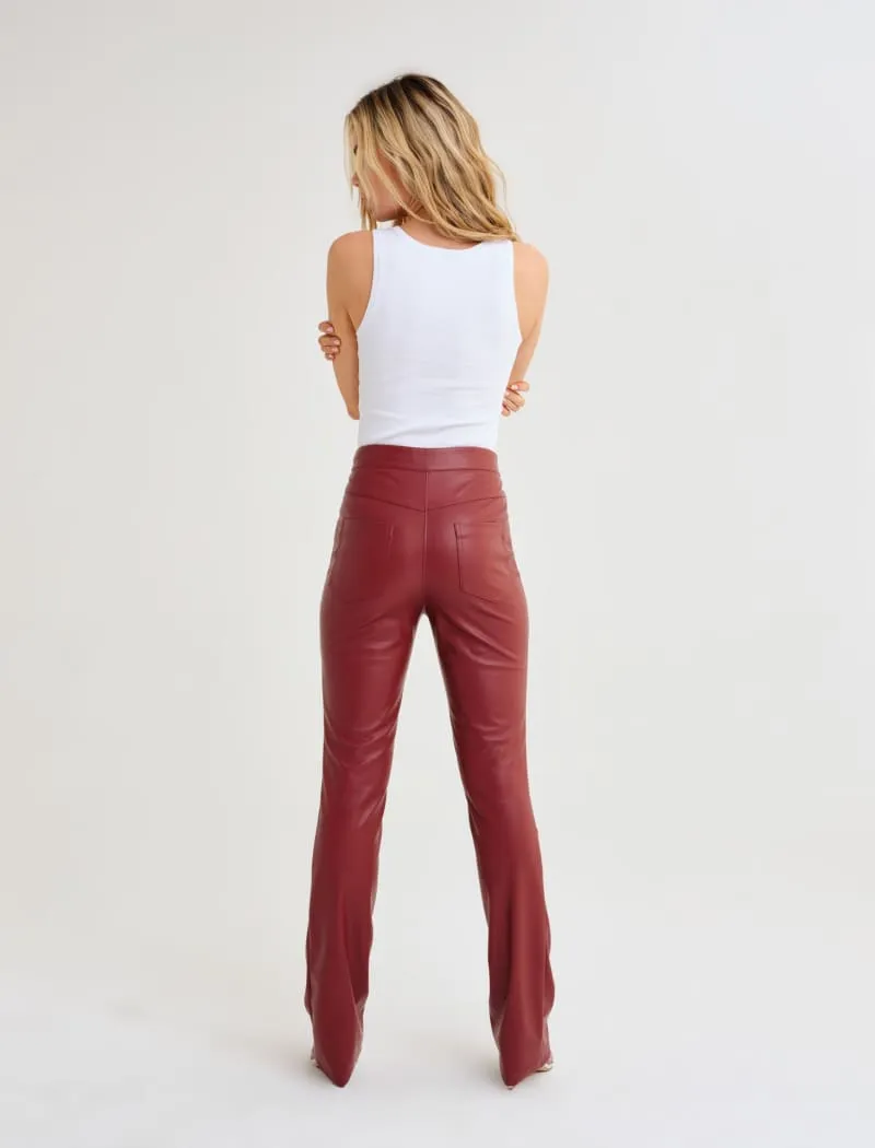 Straight Shooter Pant | Cherrywood sold by Rumored product image thumbnail 3