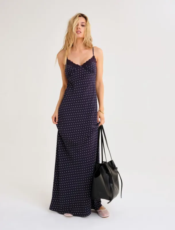 Sinatra Maxi Dress | Coastal Dot sold by Rumored