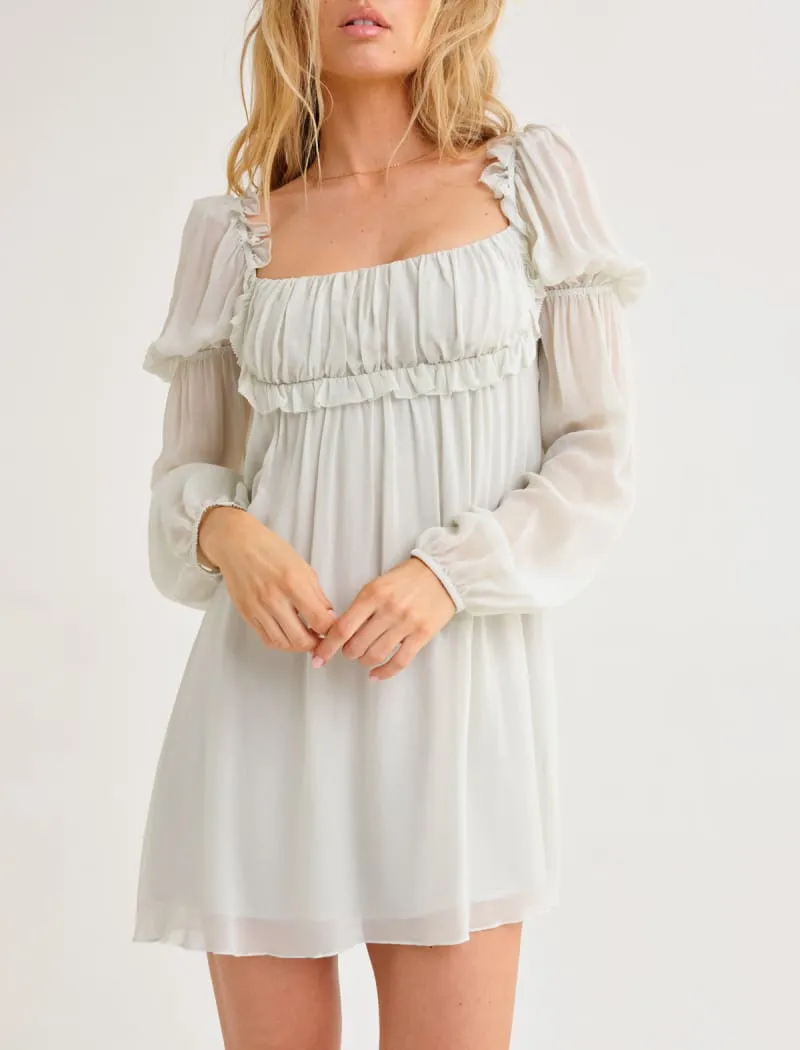 Only You Mini Dress | Sage sold by Rumored product image thumbnail 5