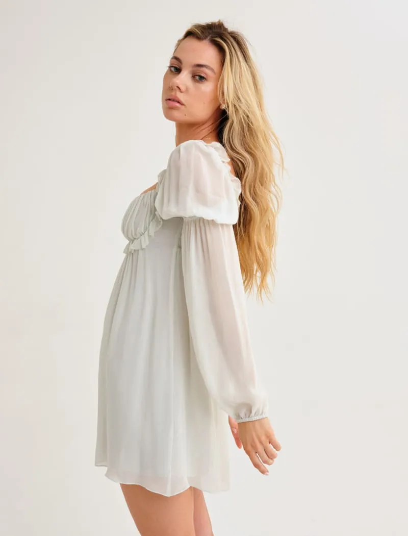 Only You Mini Dress | Sage sold by Rumored product image thumbnail 4