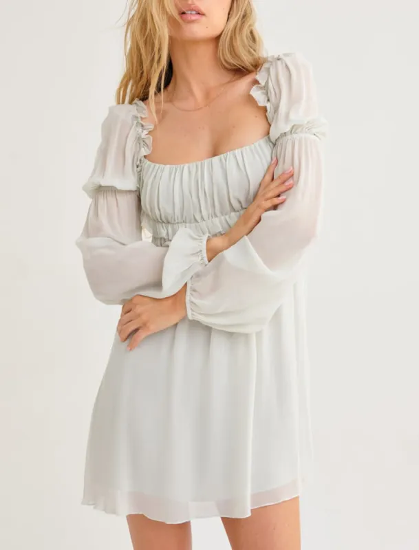 Only You Mini Dress | Sage made by Rumored