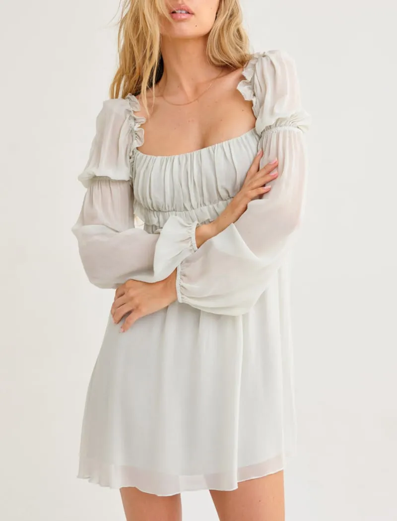 Only You Mini Dress | Sage sold by Rumored