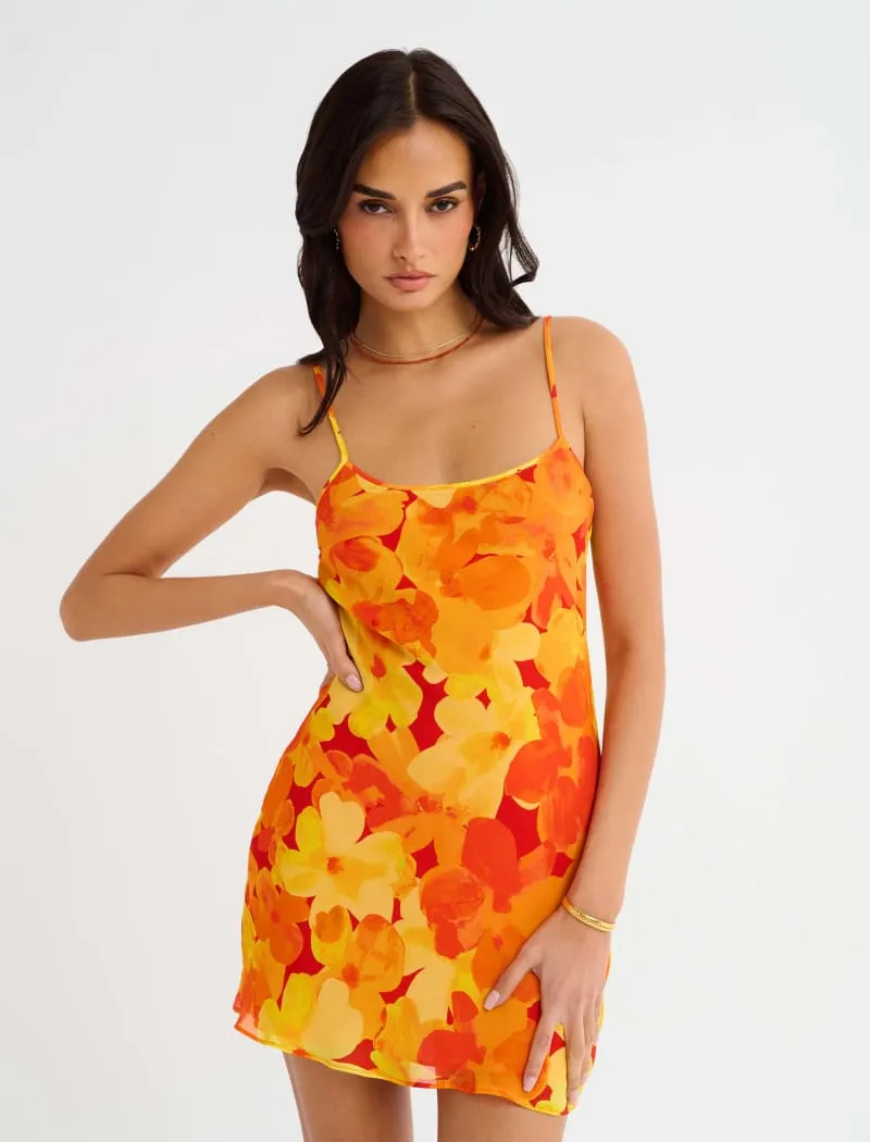 Vintage Slip Mini Dress | Heatwave sold by Rumored product image thumbnail 3