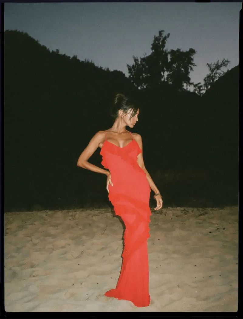 Sao Paulo Maxi Dress | Poppy sold by Rumored product image thumbnail 3