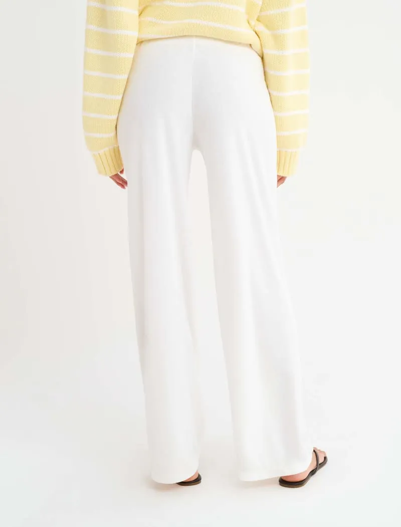 Lounge Pant | White Terry sold by Rumored product image thumbnail 4