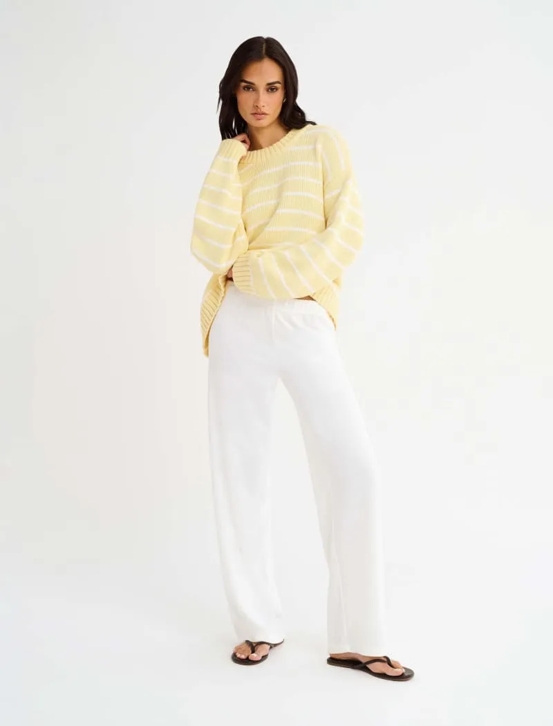 Lounge Pant | White Terry sold by Rumored product image thumbnail 5