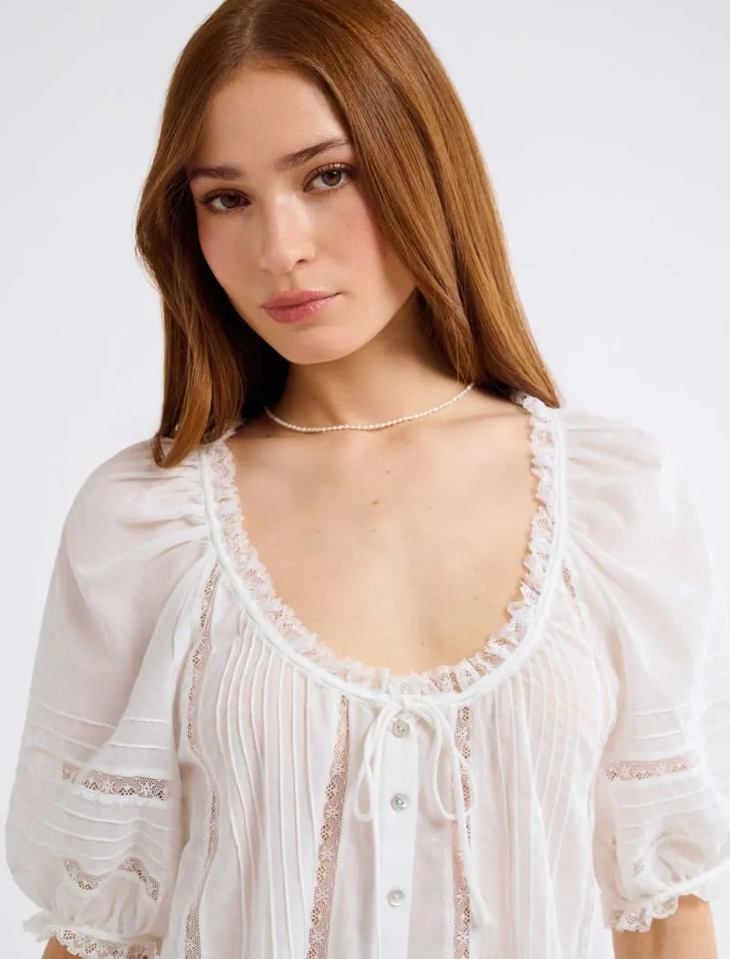 Prairie Top | White sold by Rumored product image thumbnail 5
