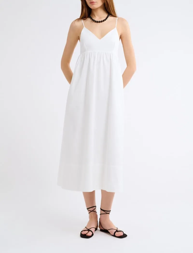 Everyday Midi Dress | White sold by Rumored product image thumbnail 4