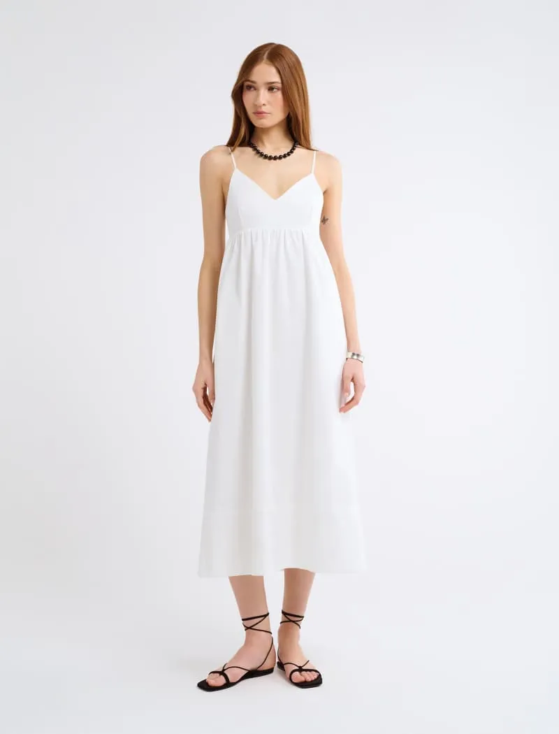 Everyday Midi Dress | White sold by Rumored product image thumbnail 3