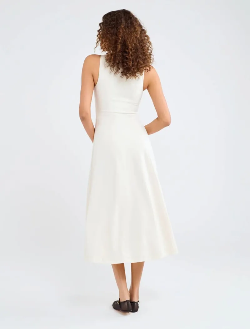 Mayfair Midi Dress | Cream sold by Rumored product image thumbnail 4