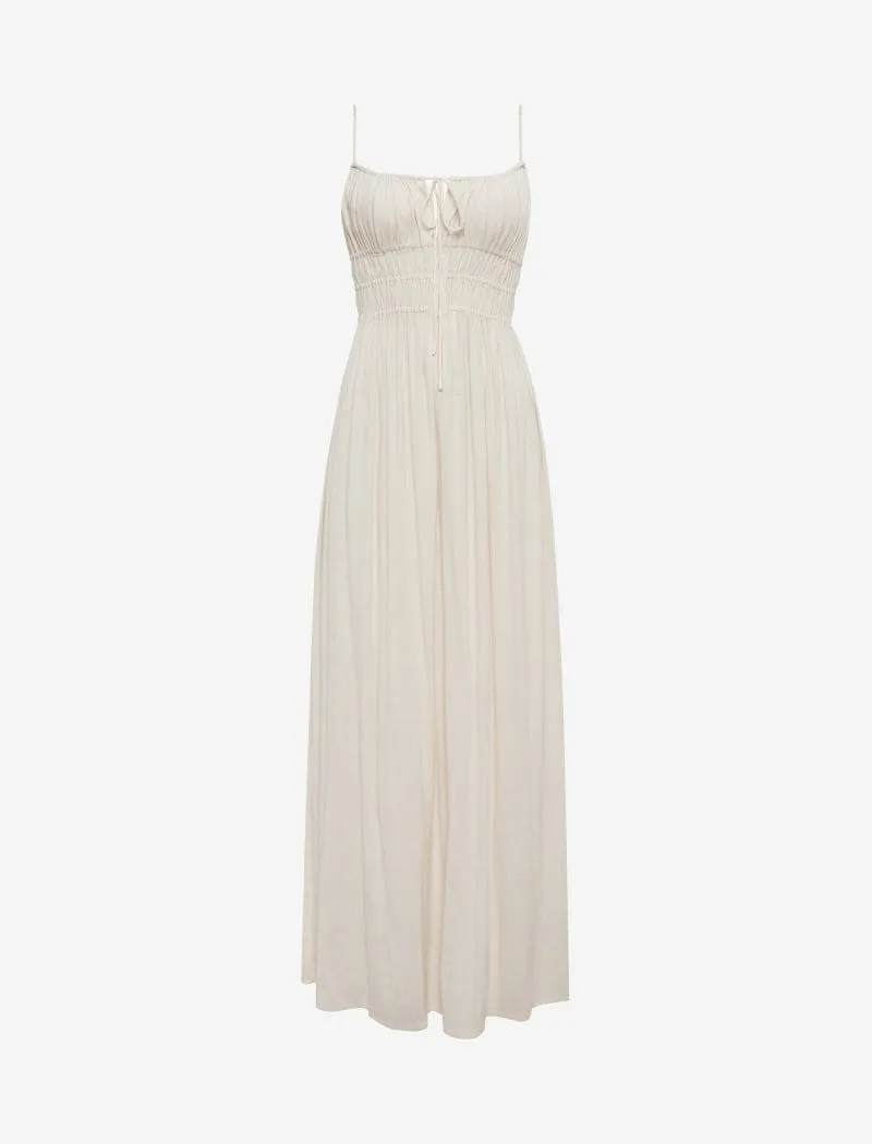 Positano Maxi Dress | Cream sold by Rumored product image thumbnail 2