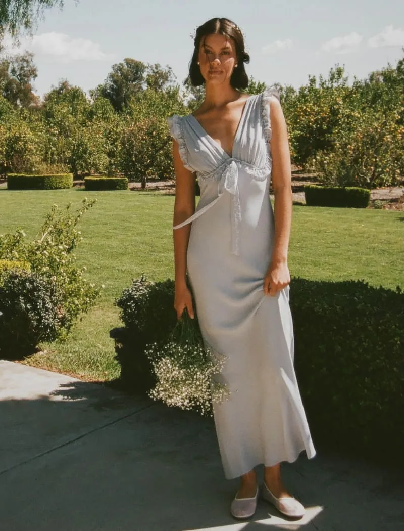 Let Them Eat Cake Maxi Dress | Mist sold by Rumored