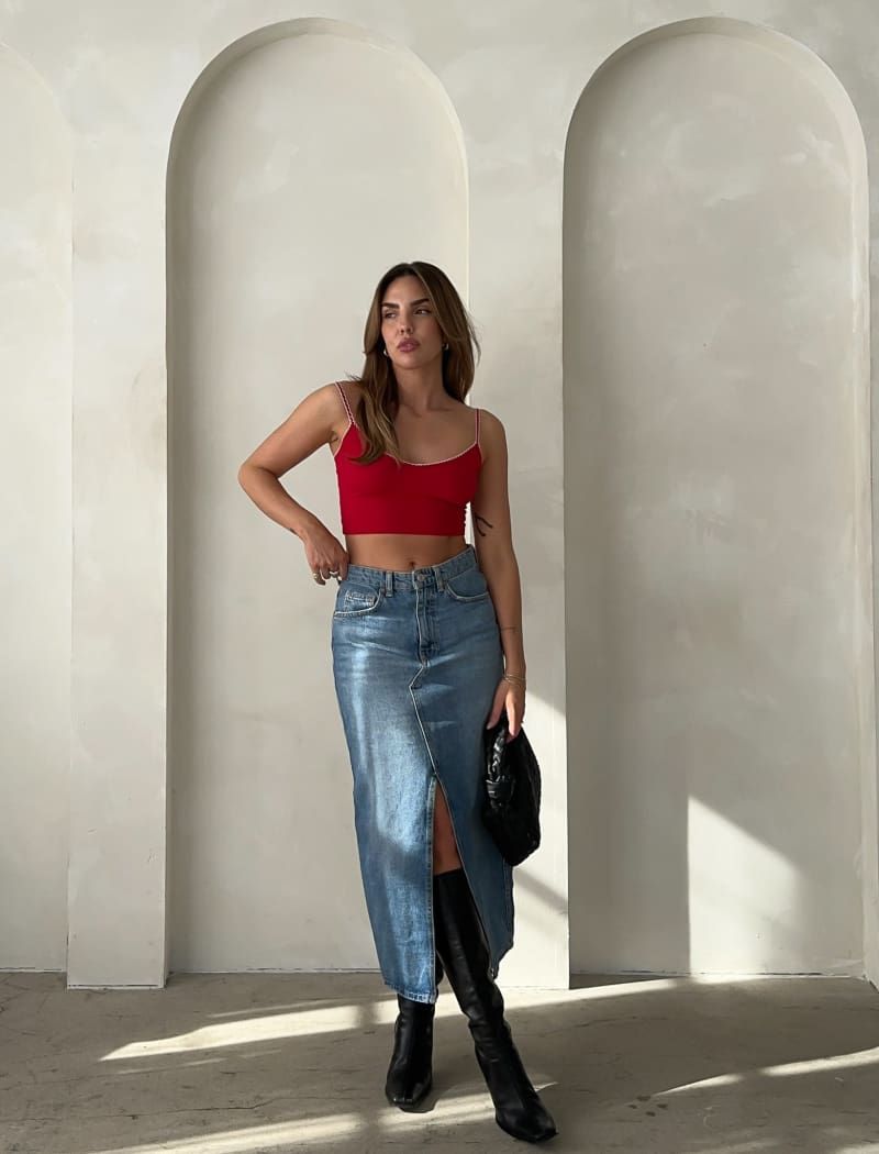 Sweetheart Tank | Rose sold by Rumored product image thumbnail 5