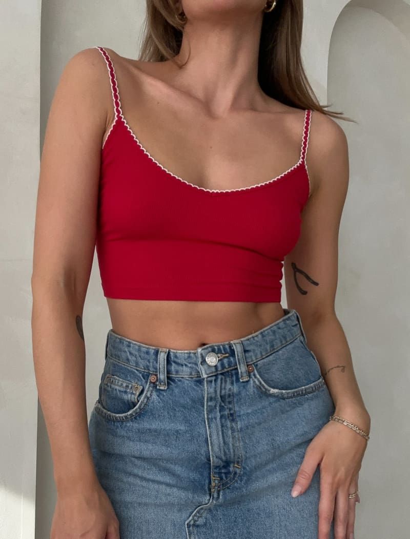 Sweetheart Tank | Rose sold by Rumored