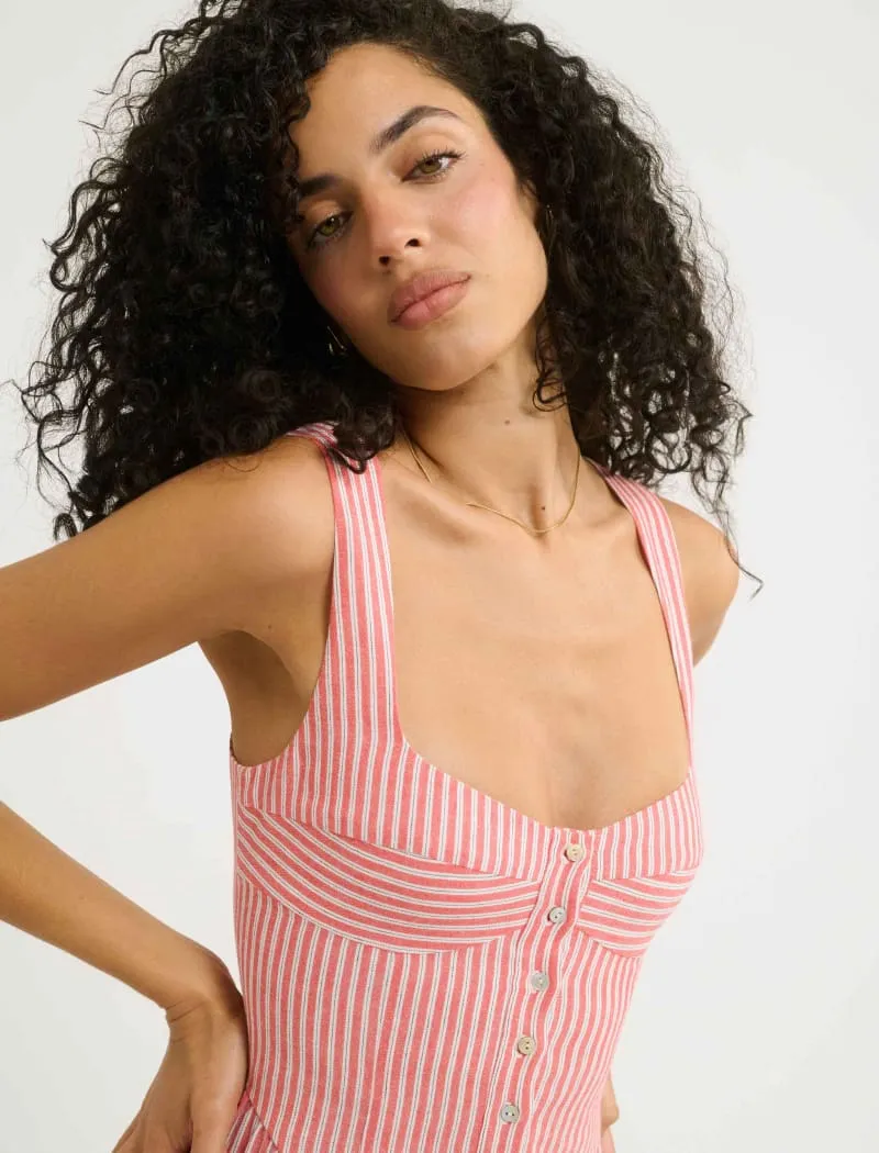 Sunwashed Romper | Sundown Stripe sold by Rumored product image thumbnail 5