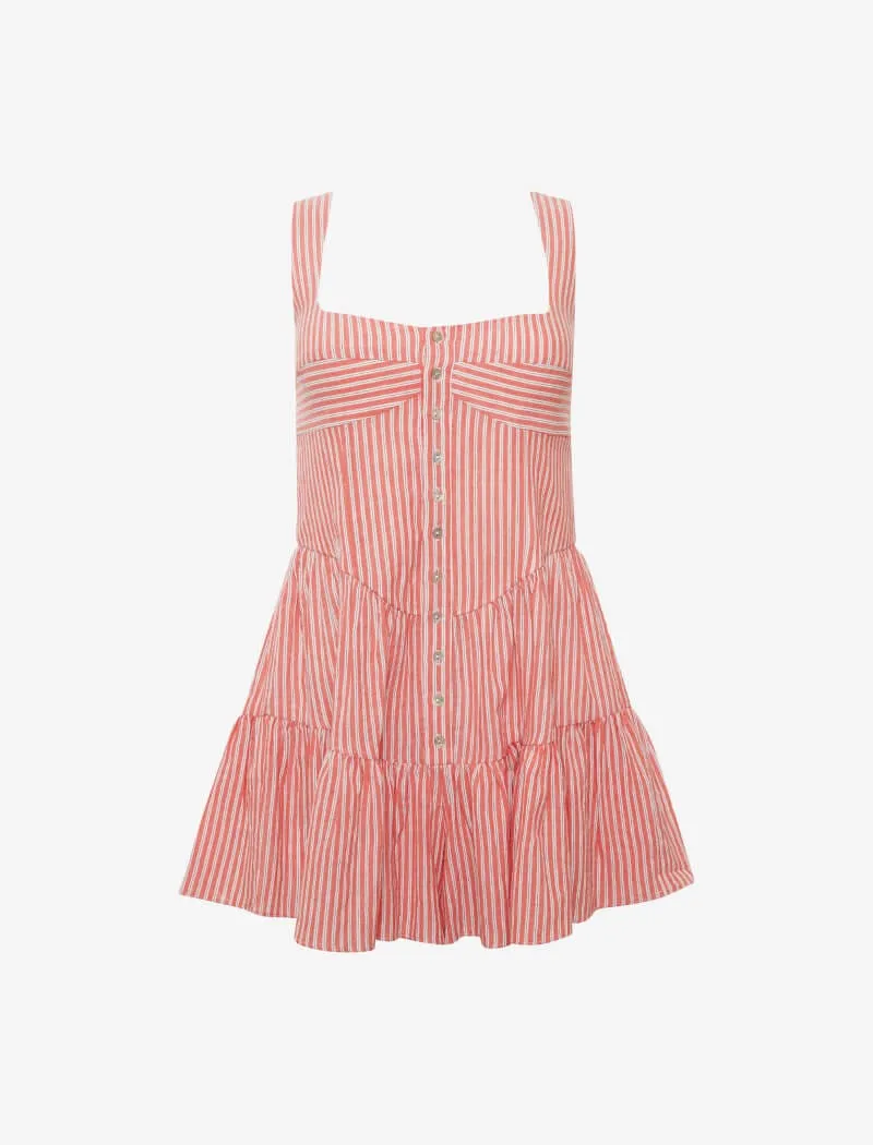 Sunwashed Romper | Sundown Stripe sold by Rumored product image thumbnail 2