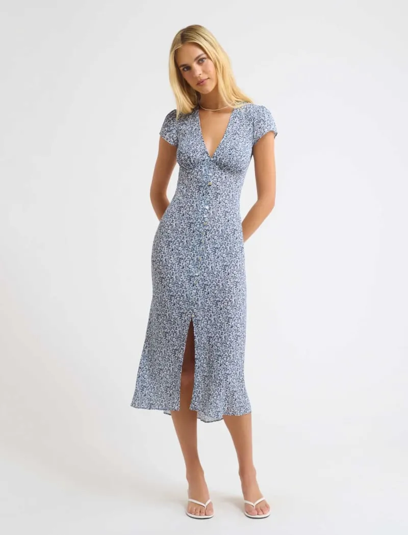 Indio Midi Dress | Everest Floral sold by Rumored product image thumbnail 5