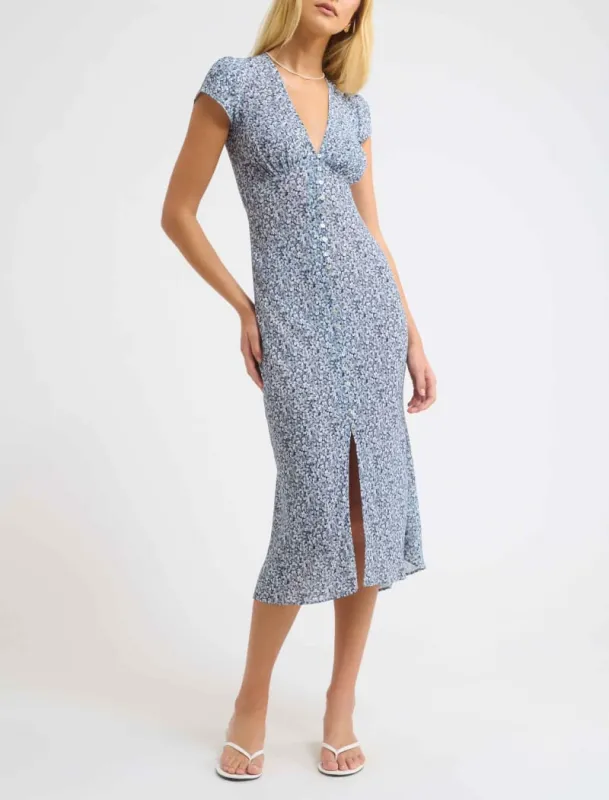 Indio Midi Dress | Everest Floral sold by Rumored