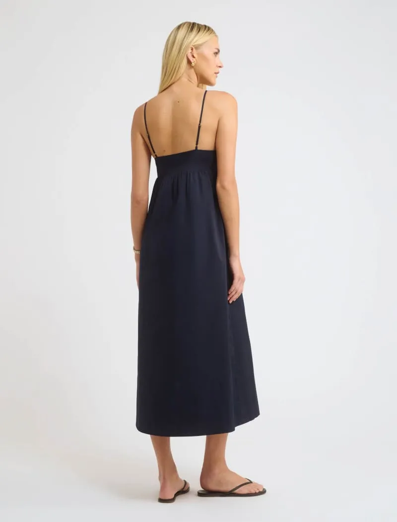 Everyday Midi Dress | Navy sold by Rumored product image thumbnail 4