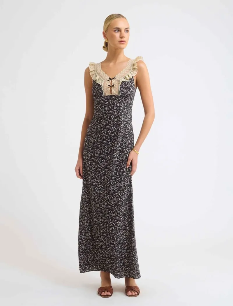 Windsor Maxi Dress | Midnight Vine sold by Rumored product image thumbnail 4