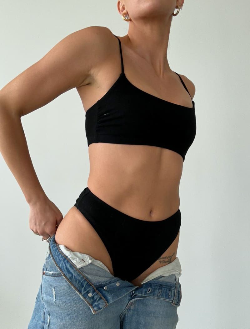 Back to Basics Bra | Black sold by Rumored product image thumbnail 4