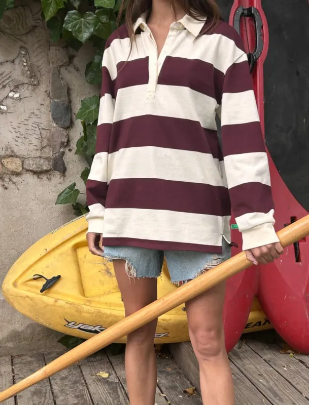 Ivy League Pullover | Harvard Stripe sold by Rumored