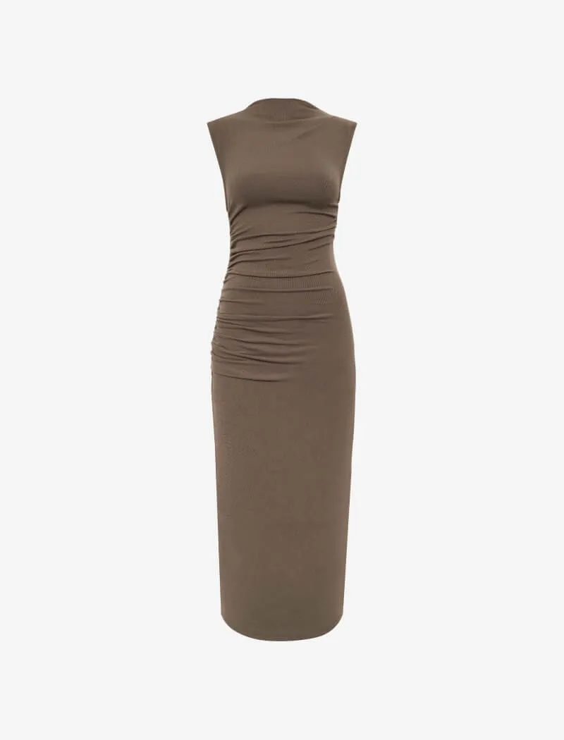 Contour Midi Dress | Olive sold by Rumored product image thumbnail 2