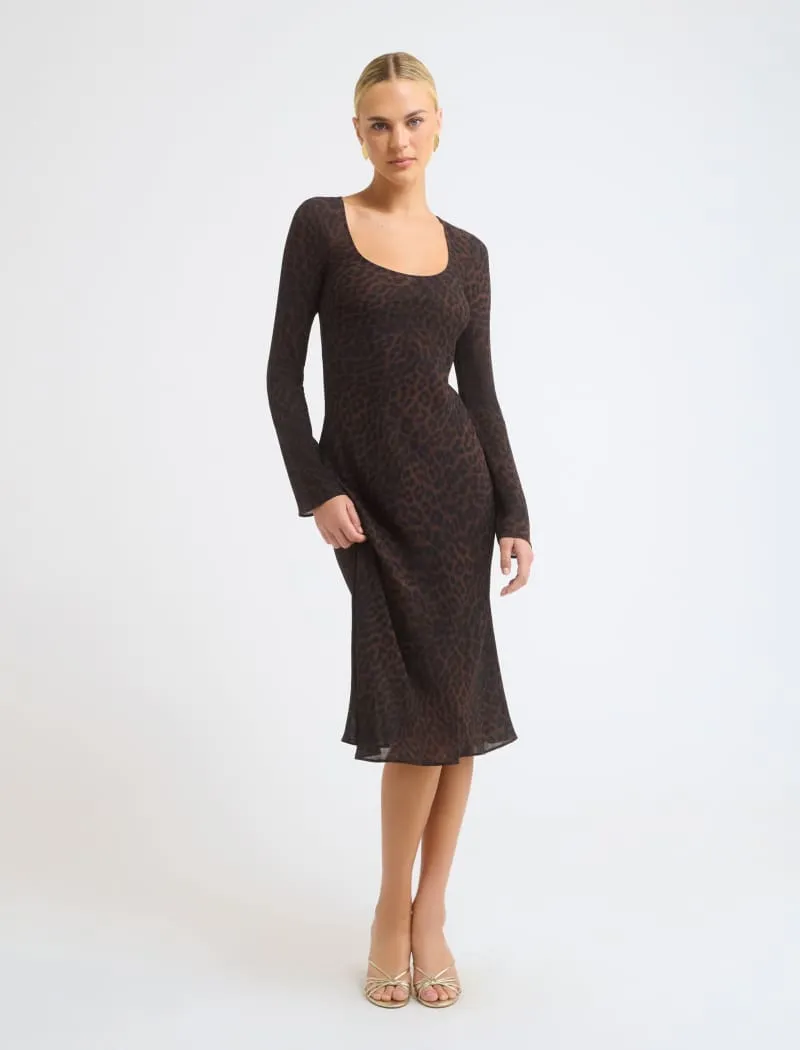 Roma Midi Dress | Fatale sold by Rumored product image thumbnail 4