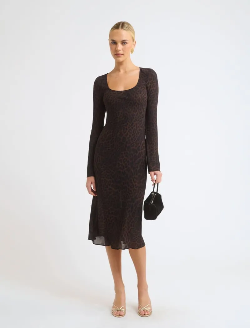 Roma Midi Dress | Fatale sold by Rumored product image thumbnail 3