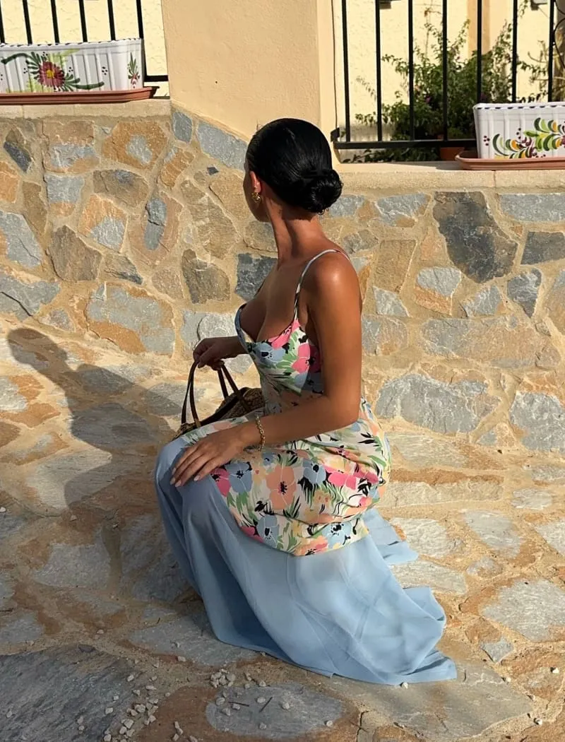 Santeria Maxi Dress | Pastel Paradise sold by Rumored product image thumbnail 4