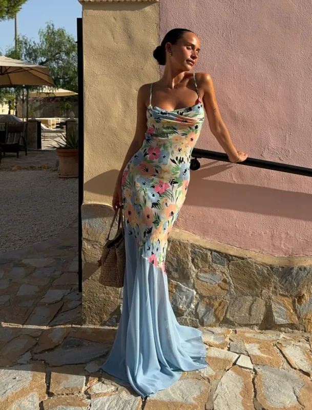 Santeria Maxi Dress | Pastel Paradise sold by Rumored