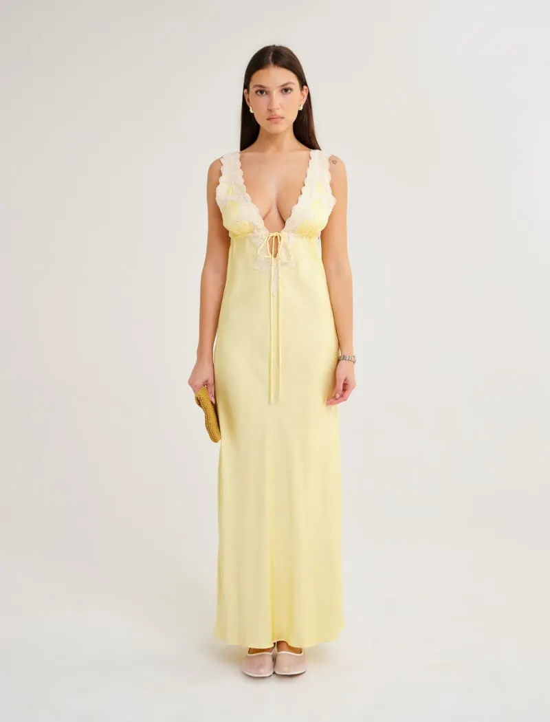 Venice Maxi Dress | Banana sold by Rumored product image thumbnail 5