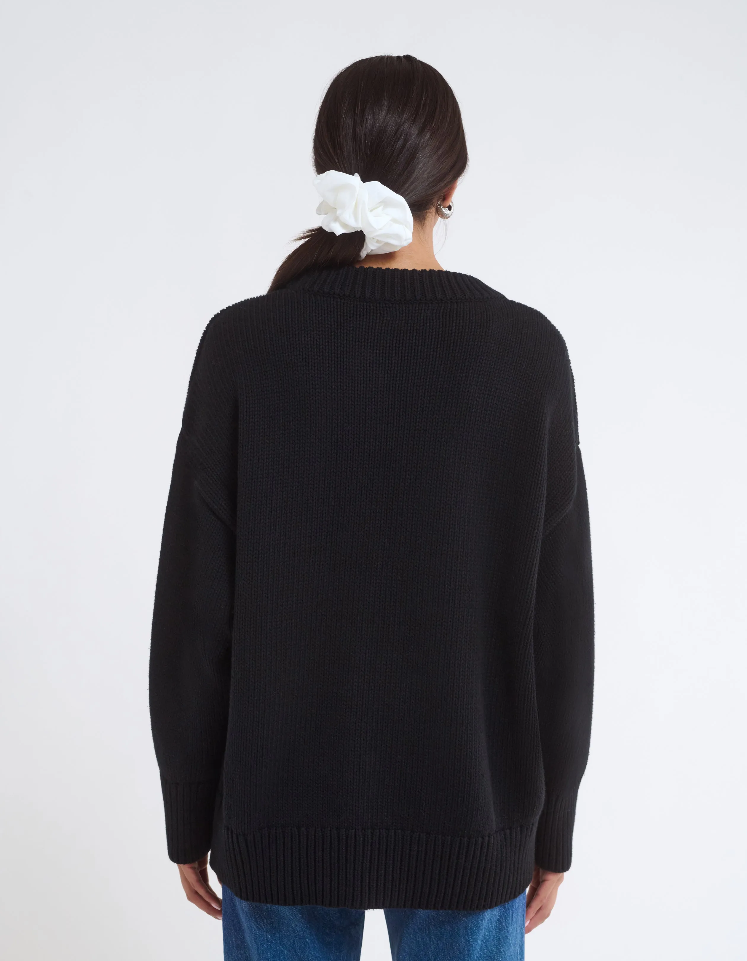 Fair Isle Sweater | Black sold by Rumored product image thumbnail 4