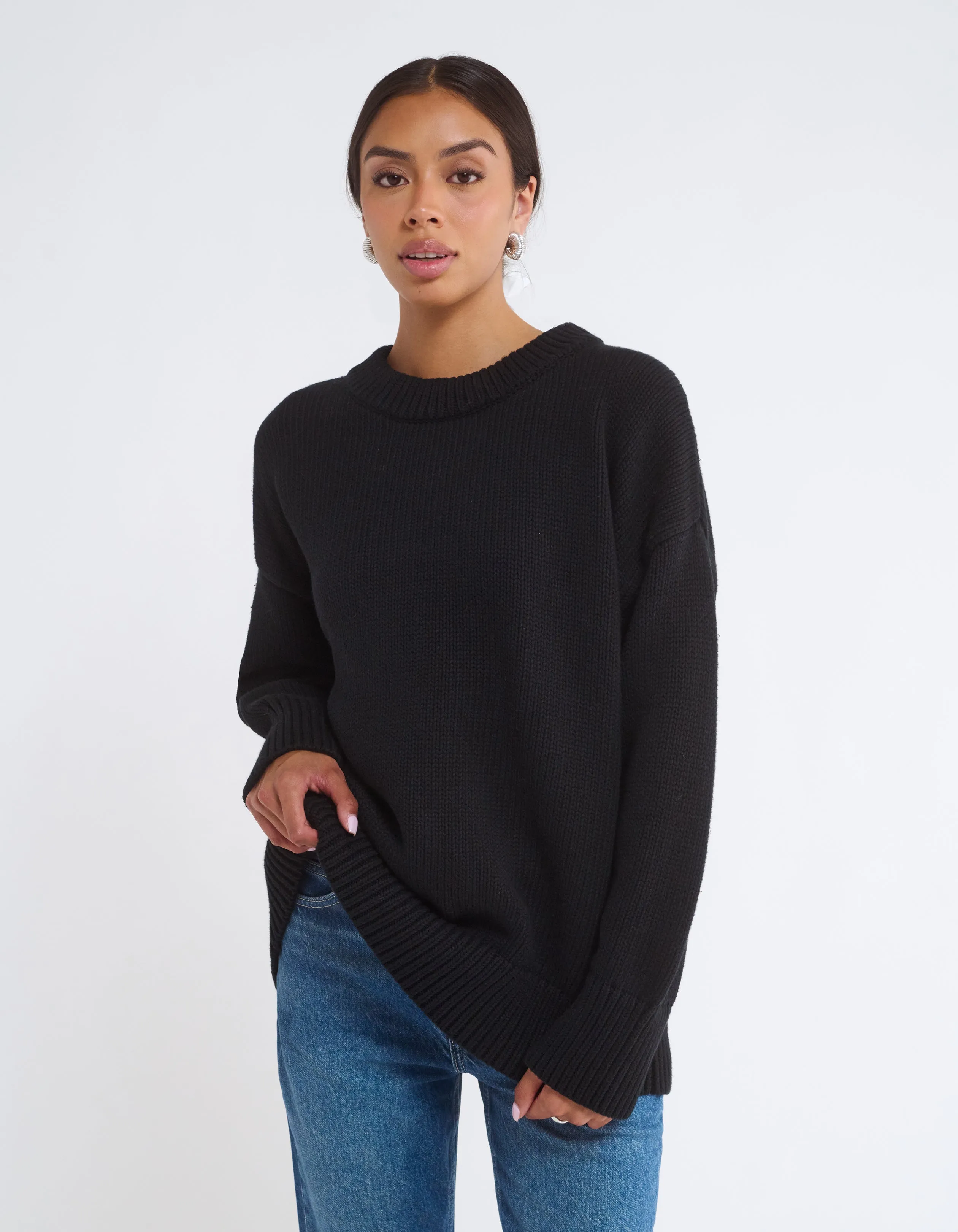 Fair Isle Sweater | Black sold by Rumored product image thumbnail 3