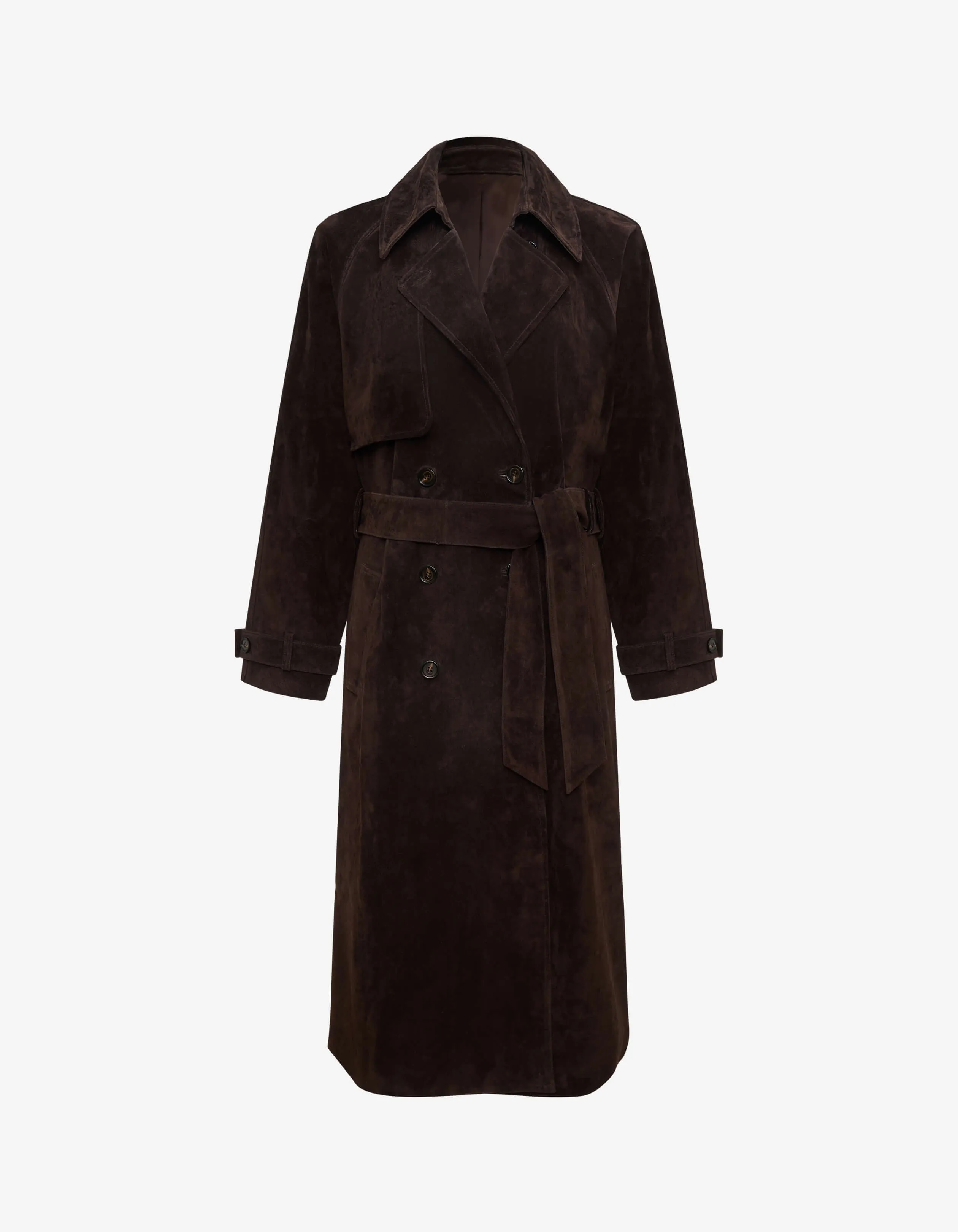 Kennedy Trench | Espresso Suede sold by Rumored product image thumbnail 2