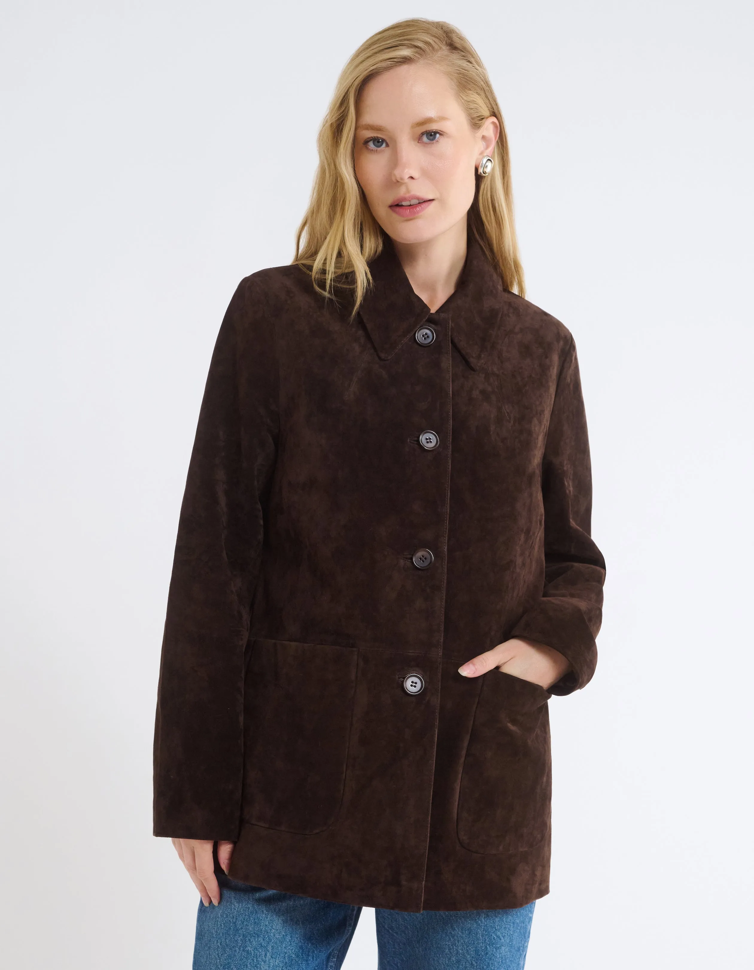 Yellowstone Jacket | Espresso Suede sold by Rumored