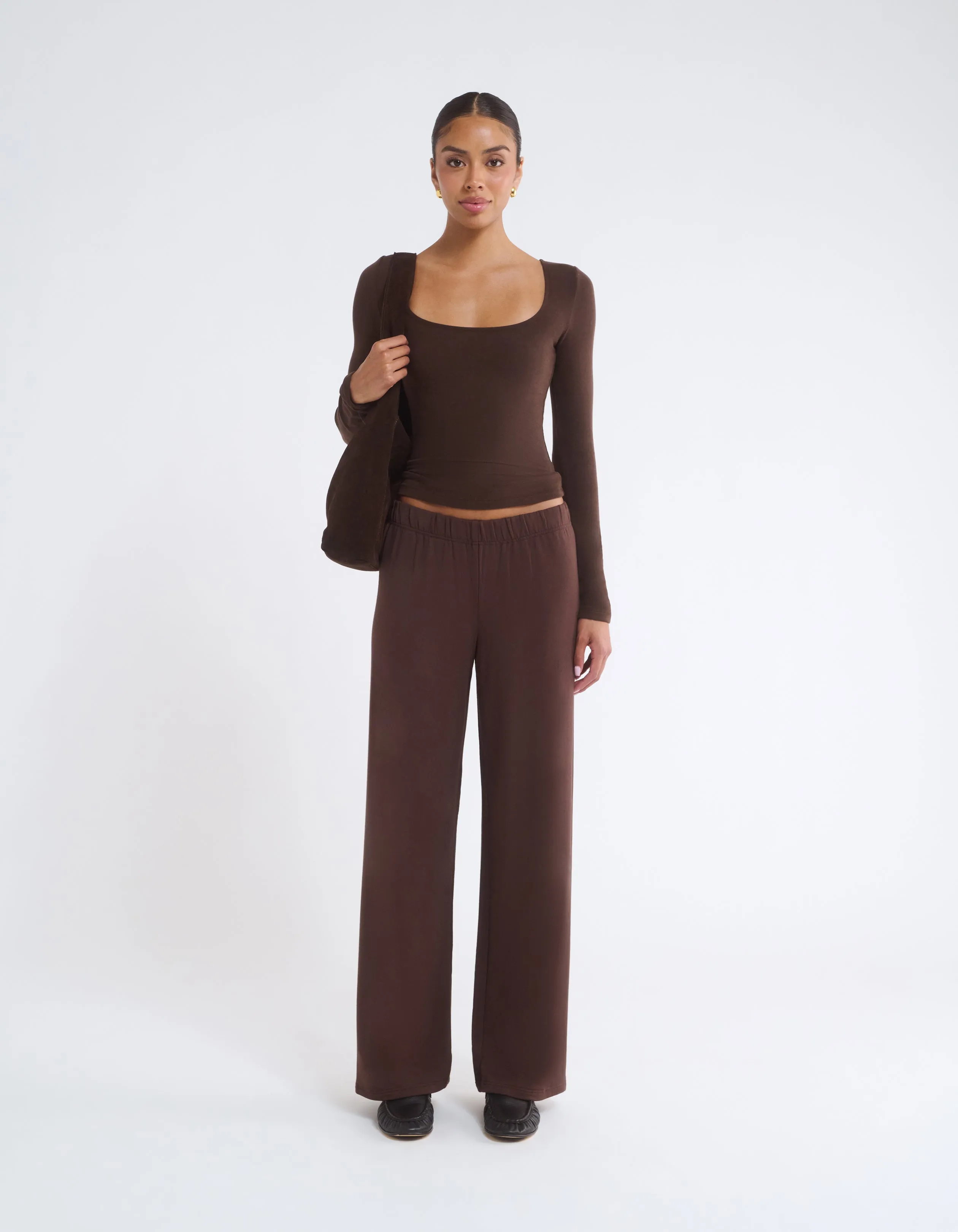 Lounge Pant | Espresso sold by Rumored product image thumbnail 5