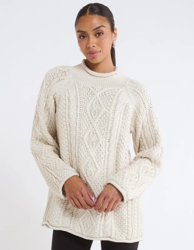Dockside Sweater | Cream sold by Rumored