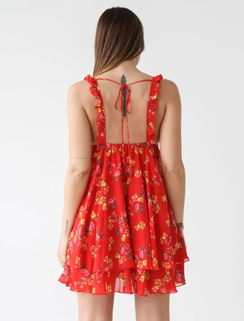Secret Garden Mini Dress | Havana Bloom sold by Rumored product image thumbnail 4