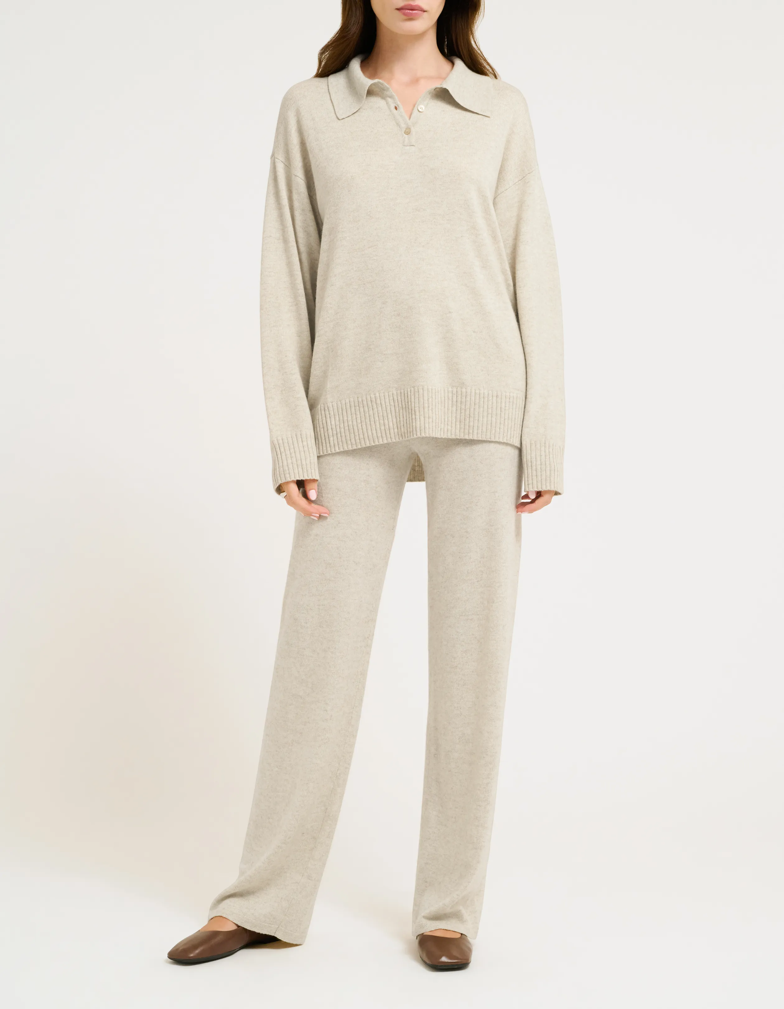 Dune Sweater | Oatmeal Heather sold by Rumored