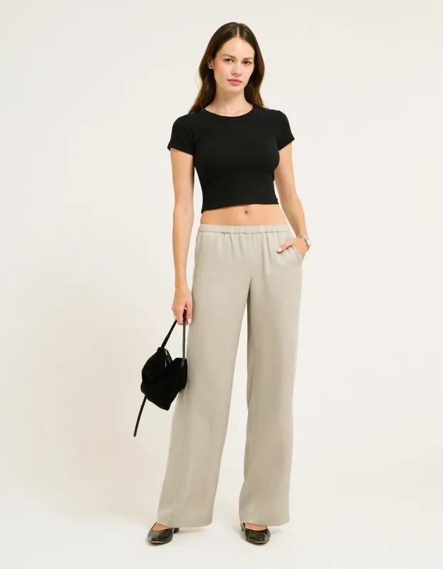 Off Duty Pant |  Taupe made by Rumored