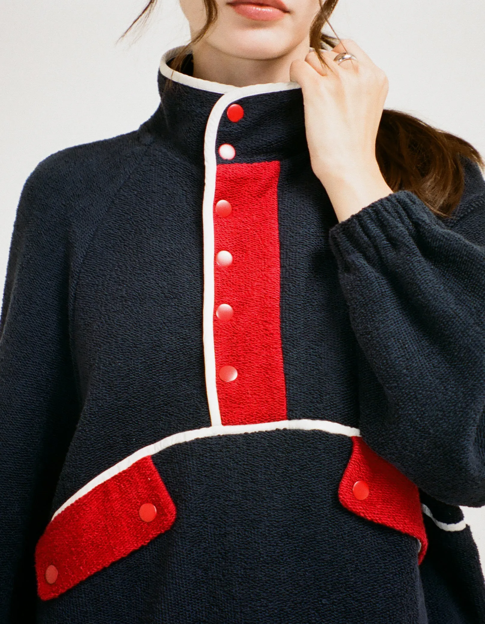 Flashback Pullover | Navy sold by Rumored product image thumbnail 4