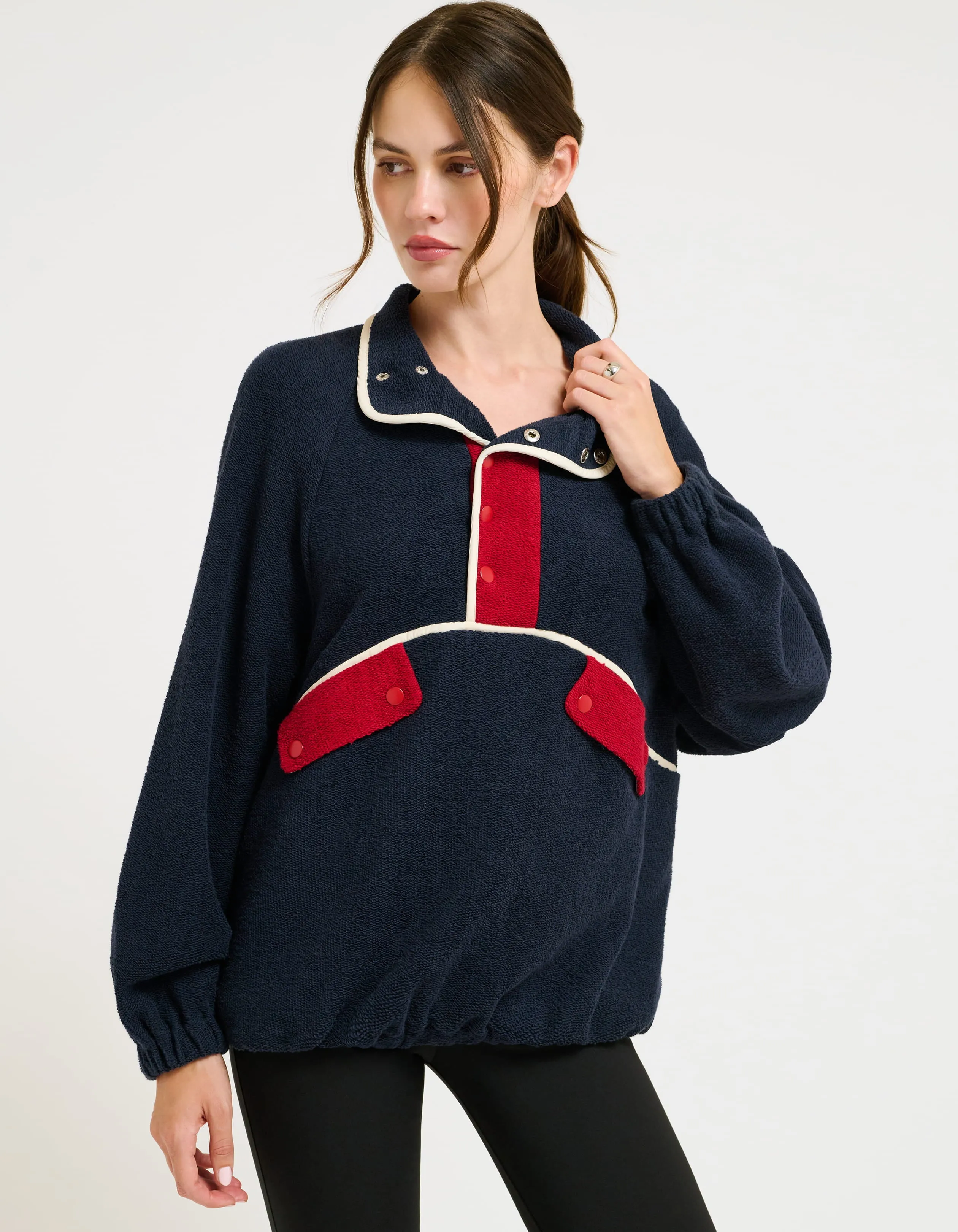Flashback Pullover | Navy sold by Rumored
