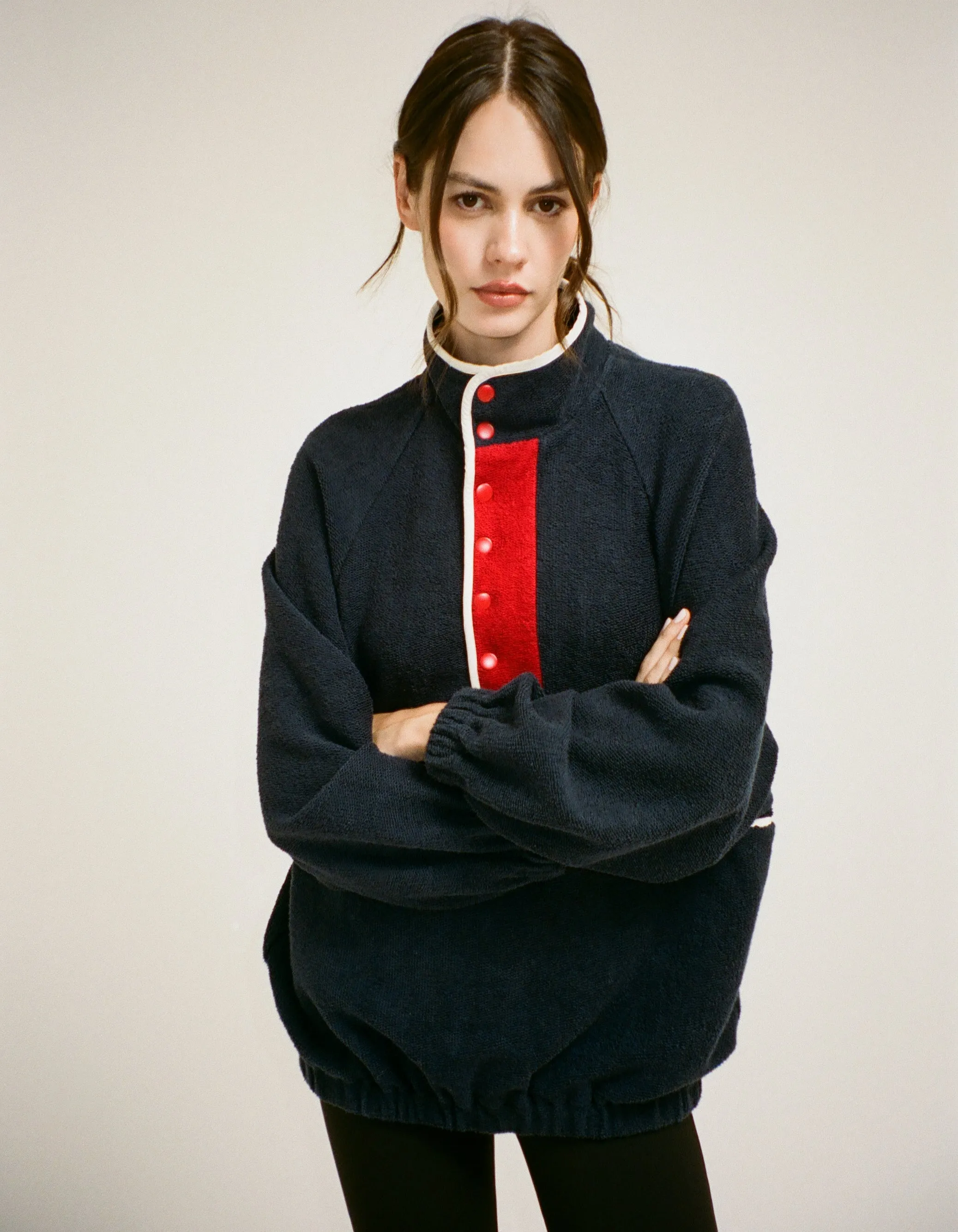 Flashback Pullover | Navy sold by Rumored product image thumbnail 3