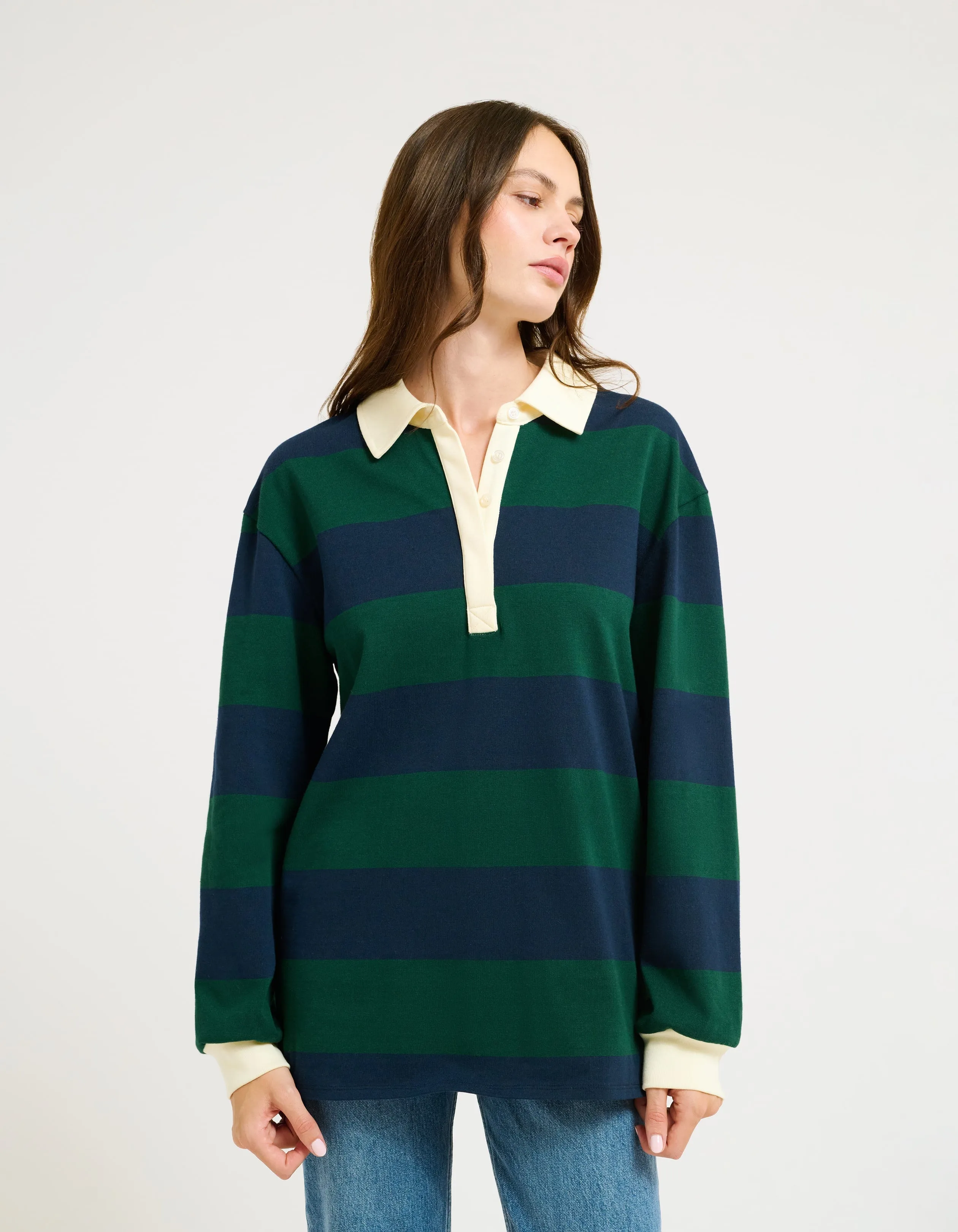 Ivy League Pullover | Dartmouth Stripe sold by Rumored product image thumbnail 3