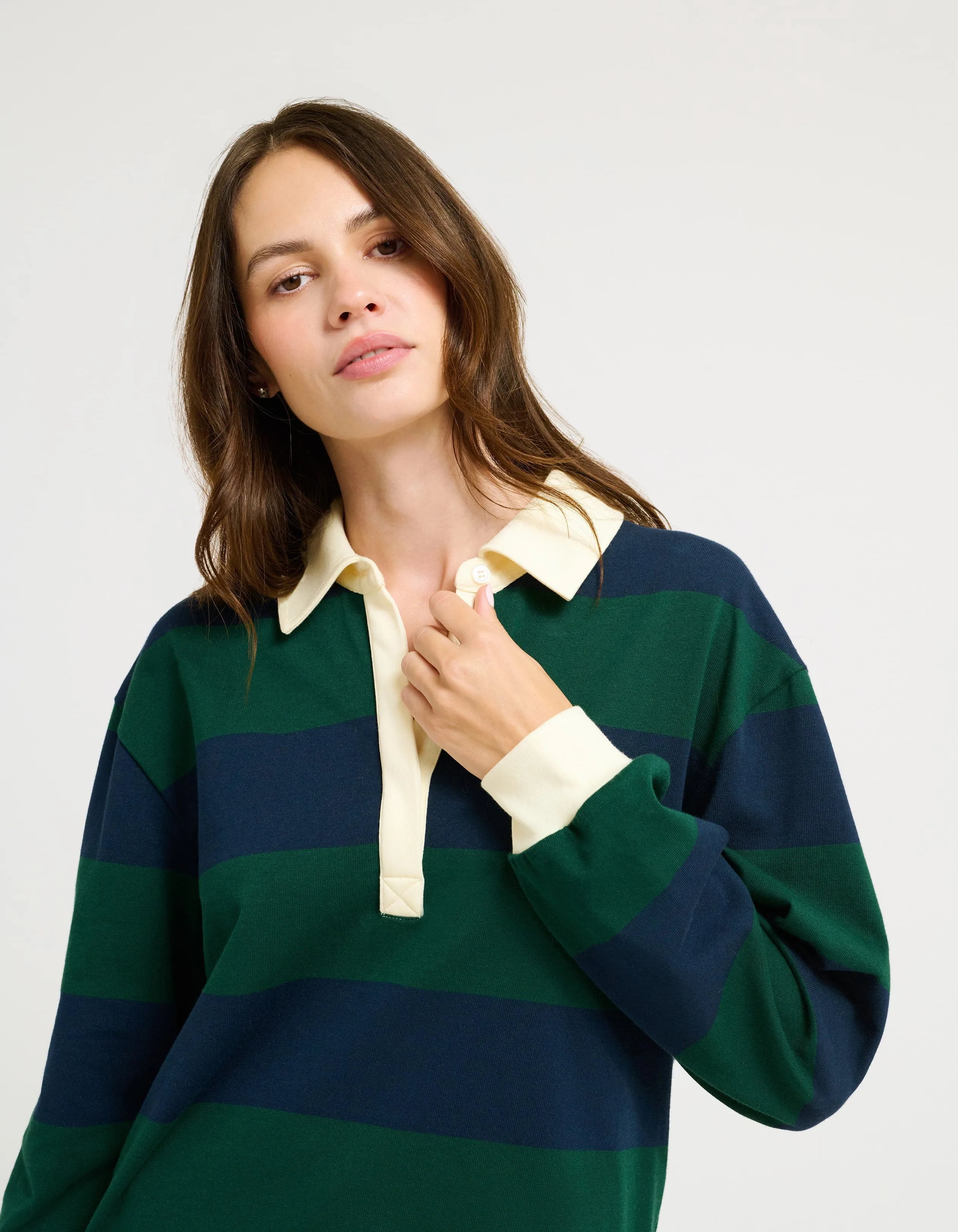 Ivy League Pullover | Dartmouth Stripe sold by Rumored product image thumbnail 2