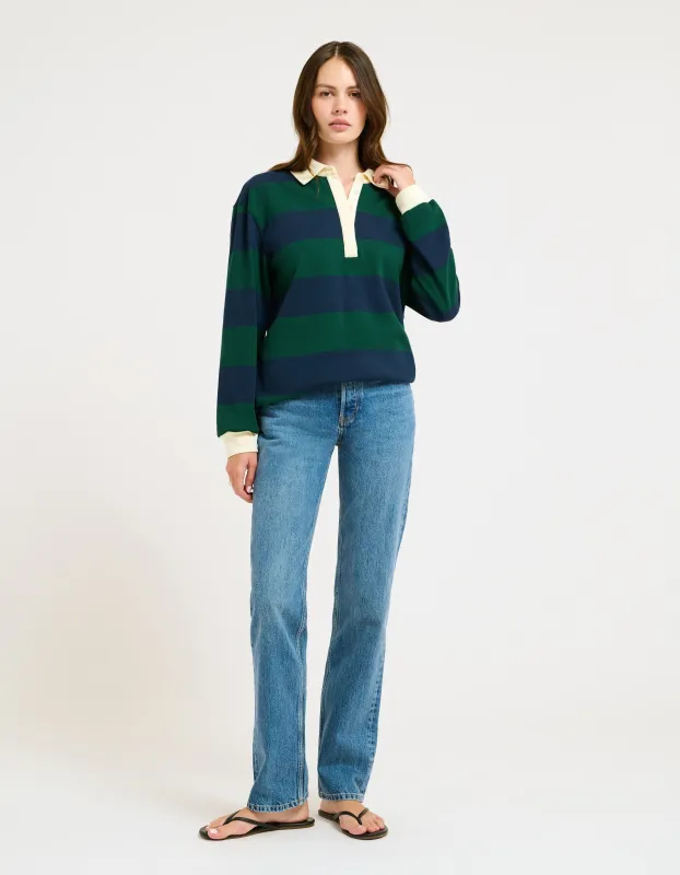 Ivy League Pullover | Dartmouth Stripe sold by Rumored